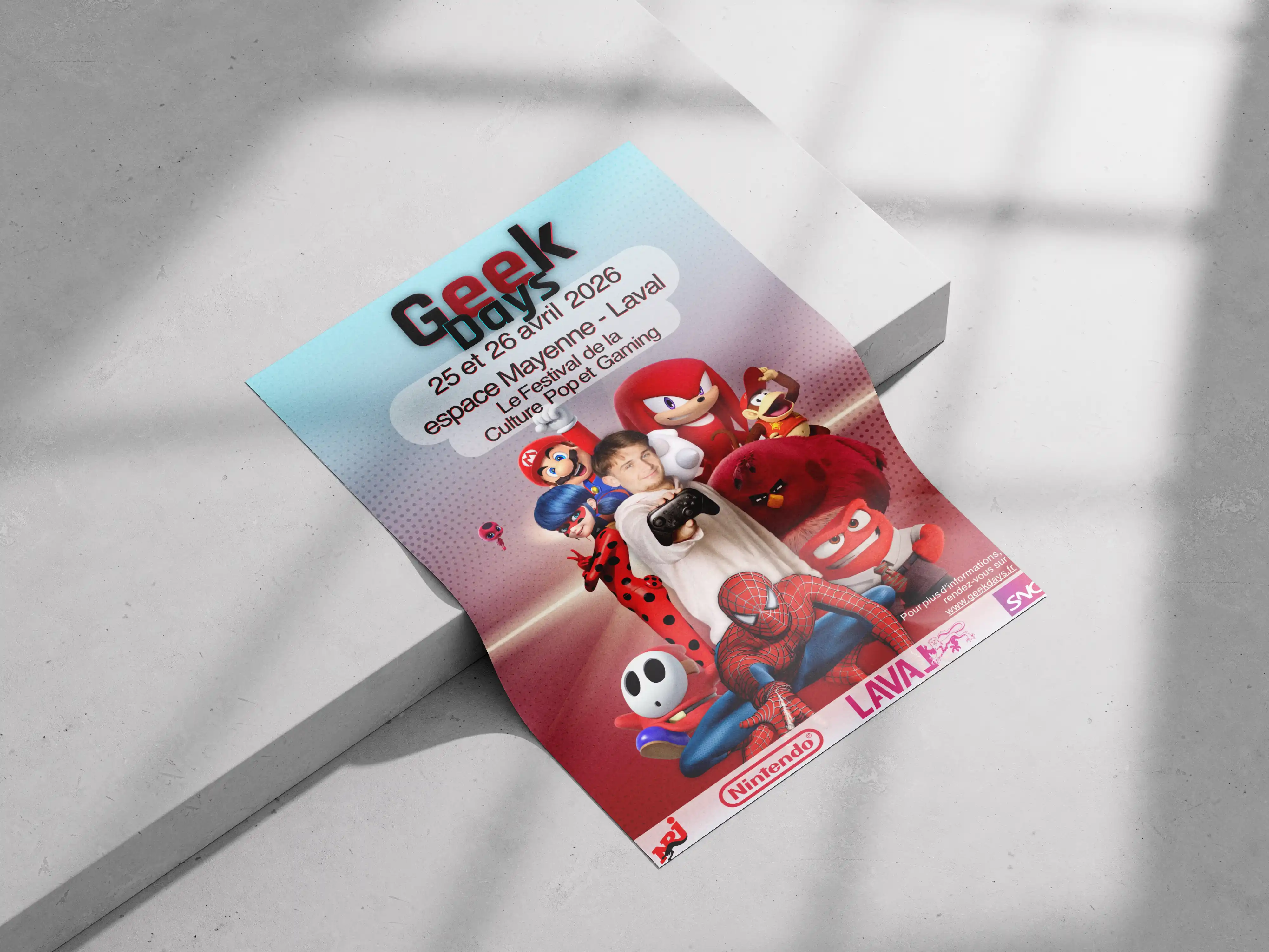 Affiche GeekFest Laval — 2
